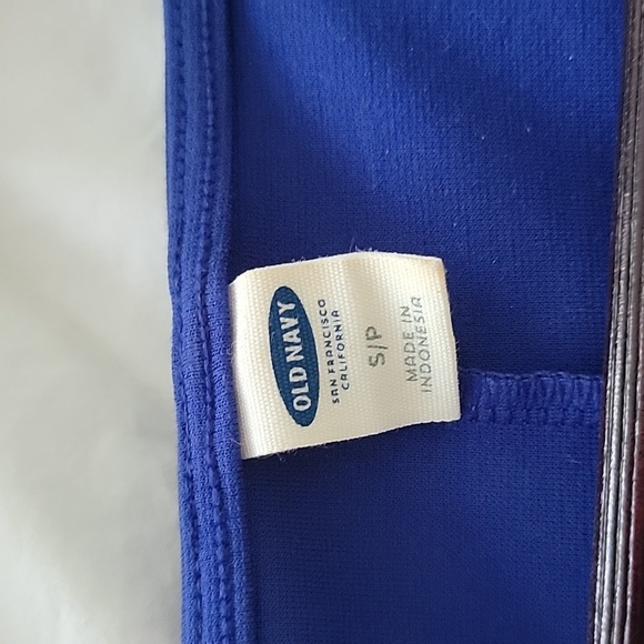 Old Navy 3/4 sleeve royal blue dress - Picture 4 of 7